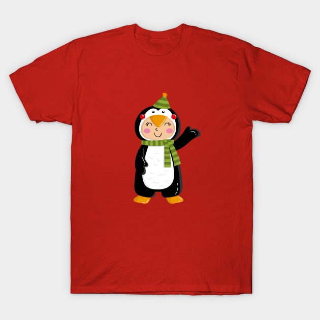 Penguin costume T-Shirt by JoanaJuheLaju1